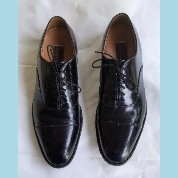 johnston and murphy black shoes
